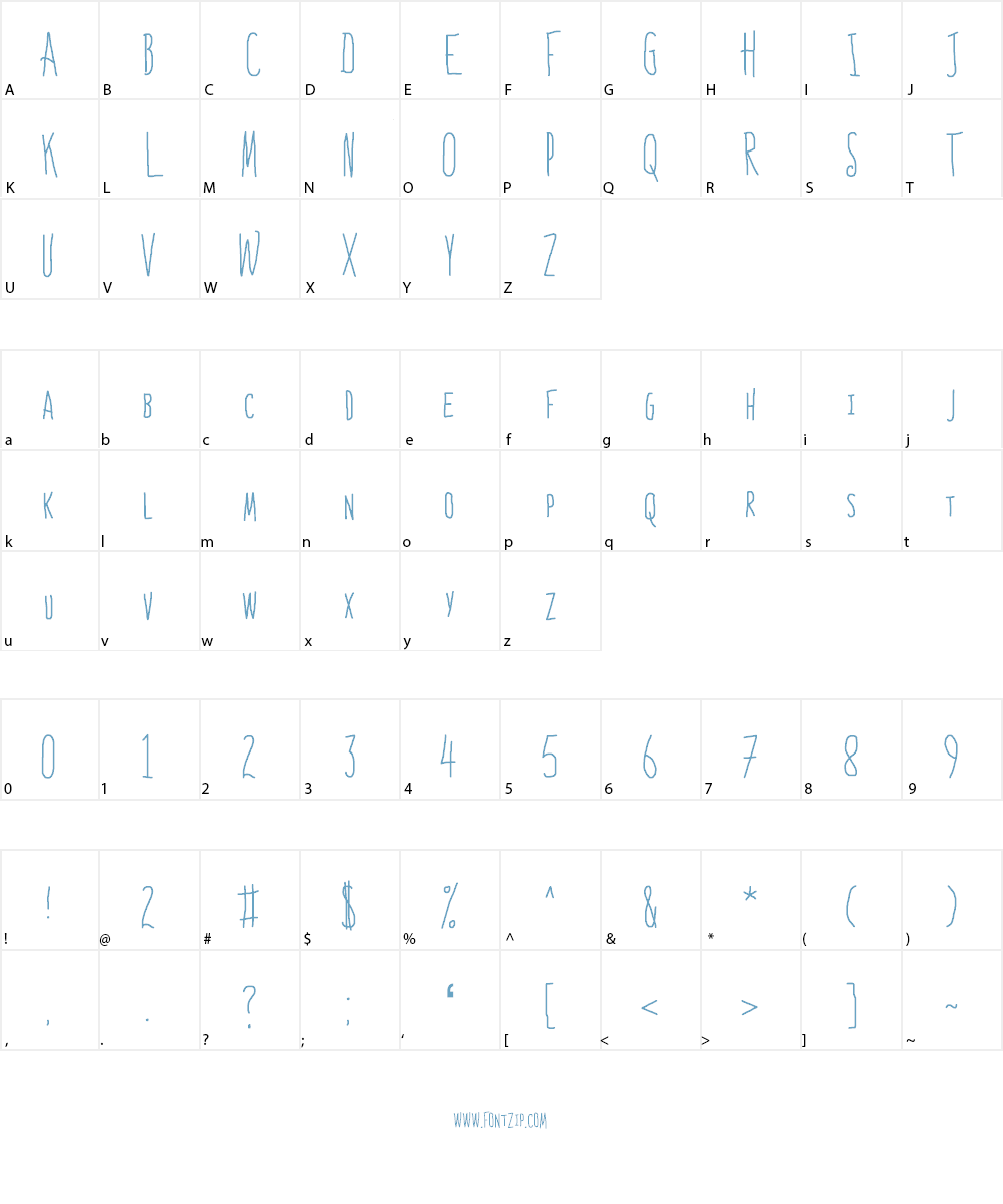 Bones to Your Generic Script Fo Font Character